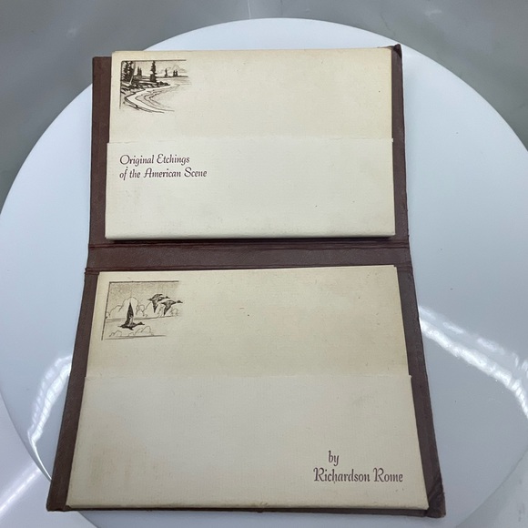 Vintage Briefs Post Cards genuine etchings by Richardson Rome - Picture 2 of 16
